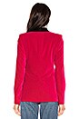 view 4 of 5 Maci Fitted Blazer in Fuchsia & Black
