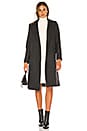 view 3 of 5 Bern Mid Length Blazer Coat in Charcoal & Heather Grey
