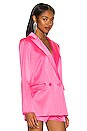 view 3 of 5 Justin Double Breasted Blazer in Wild Pink