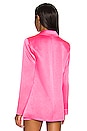 view 4 of 5 Justin Double Breasted Blazer in Wild Pink