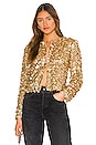 view 1 of 5 Kidman Embellished Jacket in Light Gold