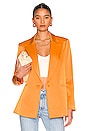 view 1 of 5 Denny Notch Blazer in Tangerine