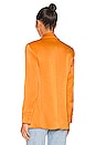 view 4 of 5 Denny Notch Blazer in Tangerine