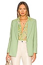 view 1 of 5 Denny Notch Blazer in Seafoam