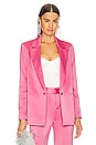 view 1 of 5 Denny Notch Collar Boyfriend Blazer in Primrose