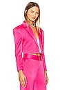 view 2 of 4 Shan Boxy Oversized Cropped Blazer in Candy