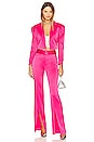 view 4 of 4 Shan Boxy Oversized Cropped Blazer in Candy