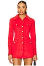 view 1 of 4 Dorothie Jacket in Bright Ruby