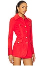 view 2 of 4 Dorothie Jacket in Bright Ruby