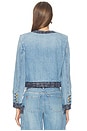view 3 of 5 Jaqueta jeans cropped Landon in Celine Vintage