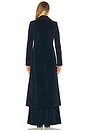 view 4 of 4 Theo Notch Collar Coat in Dark Midnight Blue