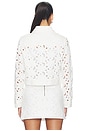view 4 of 6 Chloe Boxy Cropped Jacket in Off White