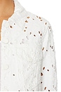 view 6 of 6 Chloe Boxy Cropped Jacket in Off White
