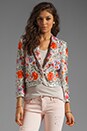 view 2 of 6 Vanda Embroidered Cropped Jacket in Multi