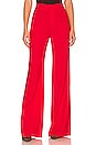 view 1 of 4 Deanna High Waist Pant in Bright Poppy
