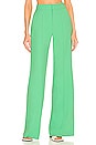 view 1 of 4 Dylan Wide Leg Pant in Garden Green