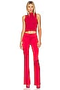 view 4 of 4 PANTALÓN OLIVIA in Perfect Ruby