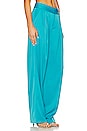 view 2 of 4 Atia High Waisted Double Pleat Suit Pants in Ocean Floor