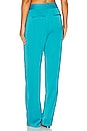 view 3 of 4 Atia High Waisted Double Pleat Suit Pants in Ocean Floor