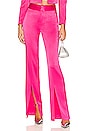view 1 of 4 Jody High Waisted Front Slit Pant in Candy