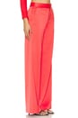view 2 of 4 Calvin Wide Leg Trouser in Bright Ruby