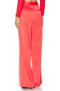 view 3 of 4 Calvin Wide Leg Trouser in Bright Ruby