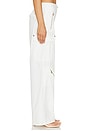 view 3 of 6 Milo High Rise Balloon Leg Cargo Pant in Off White