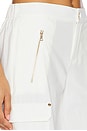 view 6 of 6 Milo High Rise Balloon Leg Cargo Pant in Off White