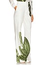 view 2 of 6 Dylan Pant in Jungle Palm Off White