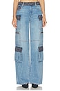 view 1 of 6 Cay Baggy Denim Cargo in Celine Vintage