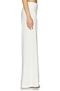 view 3 of 6 Olivia Wide Leg Cuffed Pant in Off White