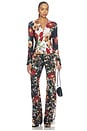 view 6 of 6 Andrew Mr Bootcut Slim Pant in Floral Radiance