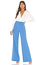 view 4 of 4 DYLAN WIDE LEG 팬츠 in Cornflower