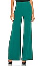 view 1 of 4 Dylan Clean High Waist Wide Leg Pant in Dark Teal