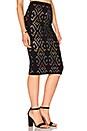 view 2 of 5 Ani Pencil Skirt in Black & Multi