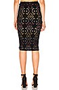 view 3 of 5 Ani Pencil Skirt in Black & Multi