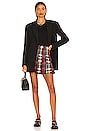 view 4 of 4 FALDA CARTER in Freedom Plaid Black & Combo