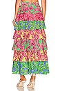 view 3 of 4 Jia Tiered Ruffle Skirt in Multi