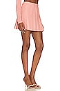 view 2 of 4 Carter Faux Leather Mini Skirt in Rose