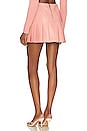 view 3 of 4 Carter Faux Leather Mini Skirt in Rose