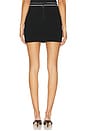 view 4 of 6 Kipp Knit Mini Skirt With Pockets in Black & Soft White