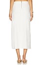view 4 of 6 GEORGIE 맥시 스커트 in Off White