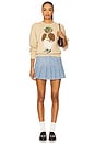view 5 of 6 Carter Mini Skirt in Rockstar Blue