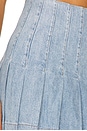 view 6 of 6 Carter Mini Skirt in Rockstar Blue