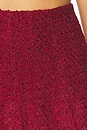 view 6 of 6 Carter Stitch Mini Skirt in Oxblood