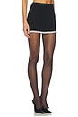 view 2 of 6 Rubi Embell Mini Skirt in Black