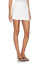 view 3 of 7 Riley Denim Mini Skirt in Off White