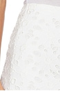 view 7 of 7 Riley Denim Mini Skirt in Off White