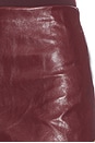 view 8 of 7 Maeve Faux Leather Slip Skirt With Slit in Cognac