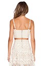 view 3 of 4 Marisol Bustier in Cream & Natural
